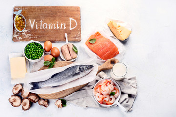 Foods rich in natural vitamin D