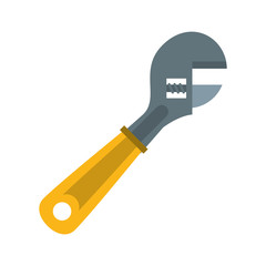 Adjustable wrench construction tool