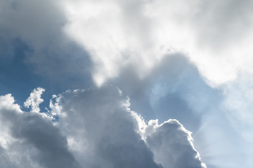clouds in the sky