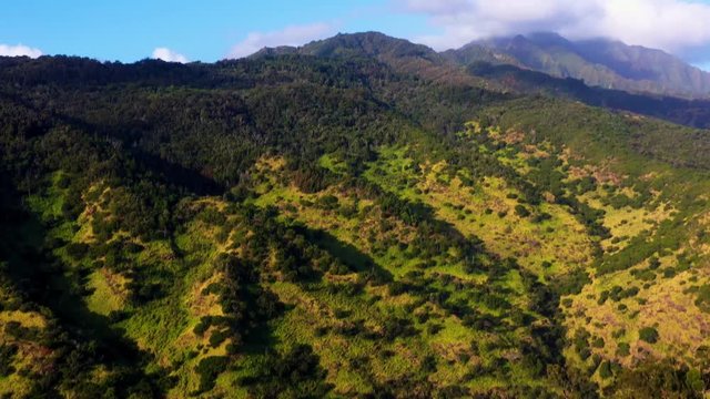 Mokuleia mountain oahu hawaii 2019 footage 30fps 4k hd