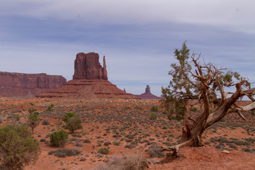 Monument Valley Desert Landscape Utah
