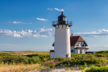 Lighthouse on Cape Cod, Massachusetts, USA. - Powered by Adobe