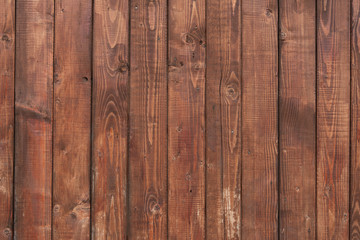 Abstract artistic background: plain brown wooden wall.
