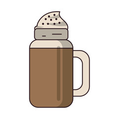 coffee cafe concept cartoon