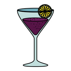 margarita cocktail in cup