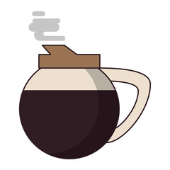 coffee cafe concept cartoon