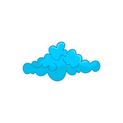 Cloud Blue Design Graphic Template Vector