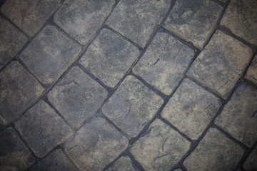 Old stone floor background.