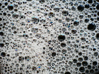 bubbles shampoo foam texture background, soap cream background