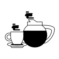 coffee cafe concept cartoon