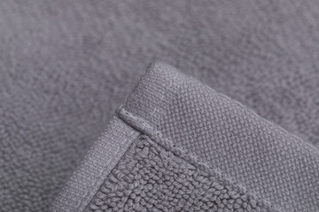 Fabric detail of Grey towel