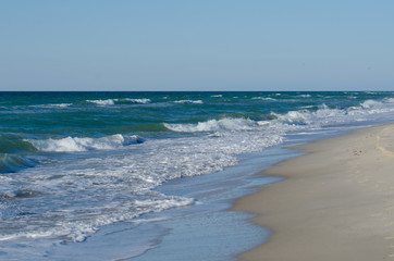 beach and sea
