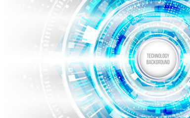 Obraz premium Abstract global technology concept. Digital internet communication. Connection structure. Hi-tech vector illustration eps 10