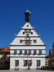 Obraz premium Die Ratstrinkstube im historischem Rothenburg ob d Tauber