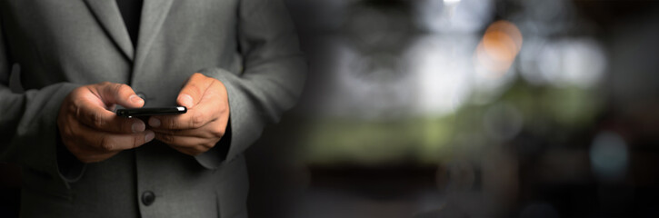 Close up businessman using calculator on documents Unrecognizable finance  use calculate about cost at office