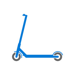 Electric scooter icon. Sport symbol. Vector illustration.
