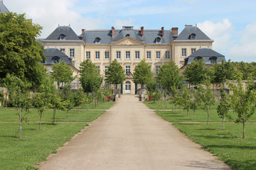 Fototapeta na wymiar argentré palace in Sées (France)