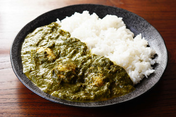 ほうれん草カレー