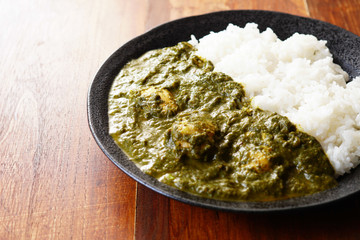 ほうれん草カレー