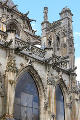 Fototapeta na wymiar Trinity church in Falaise (France)