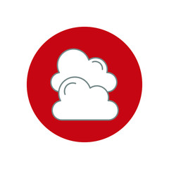 cloud line icon