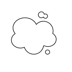 cloud line icon