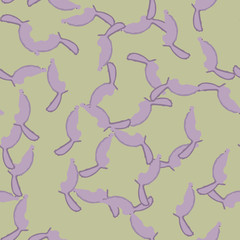 UFO urban camouflage of various shades of green and violet colors