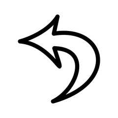 Left Direction Arrow Icon For Your Project