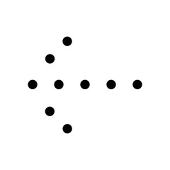 Left Direction Arrow Icon For Your Project