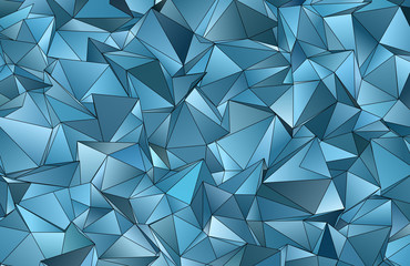 Fototapeta premium Abstract Low-Poly background. triangulated texture. Design 3d. Polygonal geometrical pattern. Triangular modern style