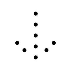 Down Direction Arrow Icon For Your Project