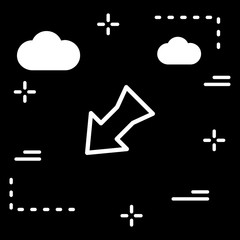 Left Direction Arrow Icon For Your Project