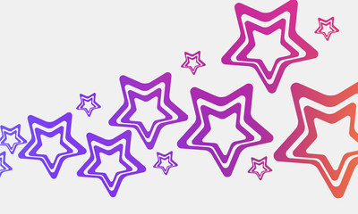 Obraz premium Minimal covers design. Colorful bright gradients.