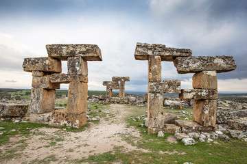 Blaundos ancient city sulumenli,Usak,Turkey 