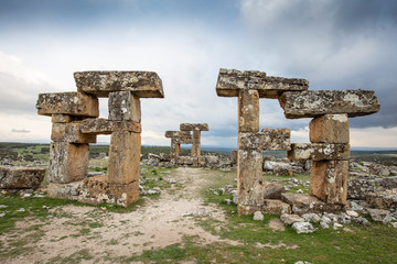Blaundos ancient city sulumenli,Usak,Turkey 
