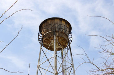 Old water tower, water storage