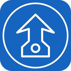 Up Direction Arrow Icon For Your Project