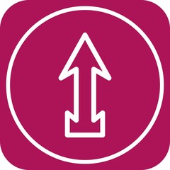 Up Direction Arrow Icon For Your Project