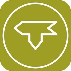 Left Direction Arrow Icon For Your Project