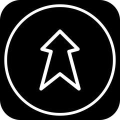 Up Direction Arrow Icon For Your Project
