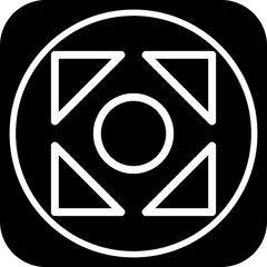 Complex Direction Arrow Icon For Your Project