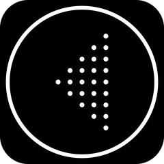 Left Direction Arrow Icon For Your Project