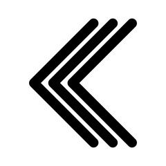 Left Direction Arrow Icon For Your Project