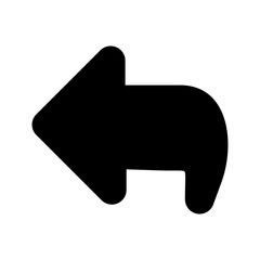 Left Direction Arrow Icon For Your Project