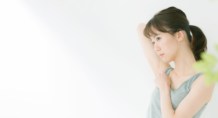 Fototapeta premium 女性・わき