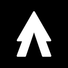 Up Direction Arrow Icon For Your Project