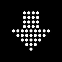 Down Direction Arrow Icon For Your Project