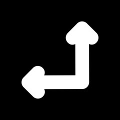  Double Direction Arrow Icon For Your Project