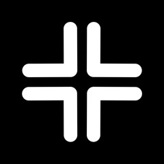 Fototapeta premium Complex Direction Arrow Icon For Your Project