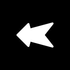 Left Direction Arrow Icon For Your Project